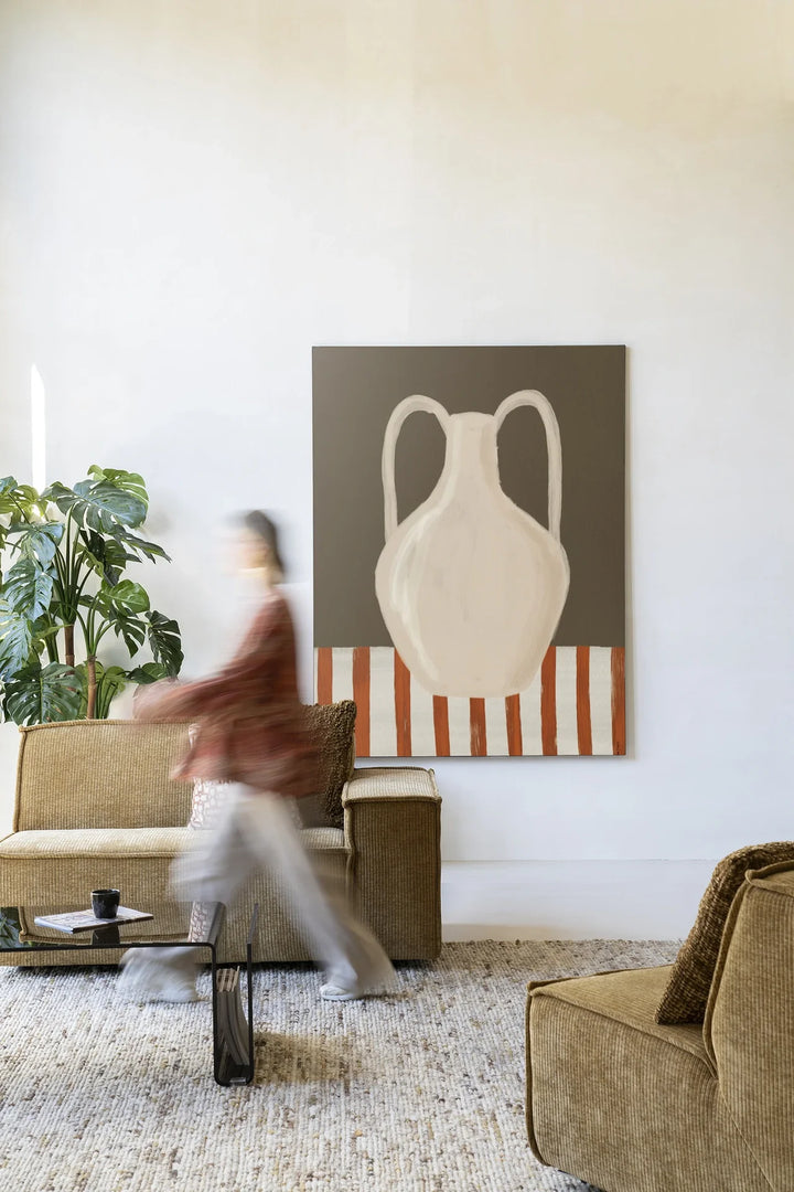 Vivid Vase 06 - Moderne Wanddecoratie | Artprint, Glass Art & Wandkleed