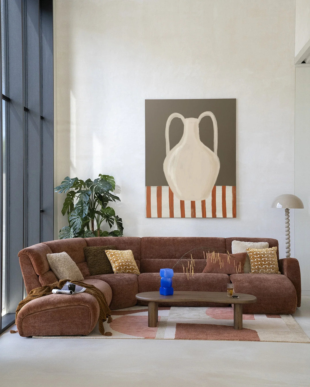 Vivid Vase 06 - Moderne Wanddecoratie | Artprint, Glass Art & Wandkleed