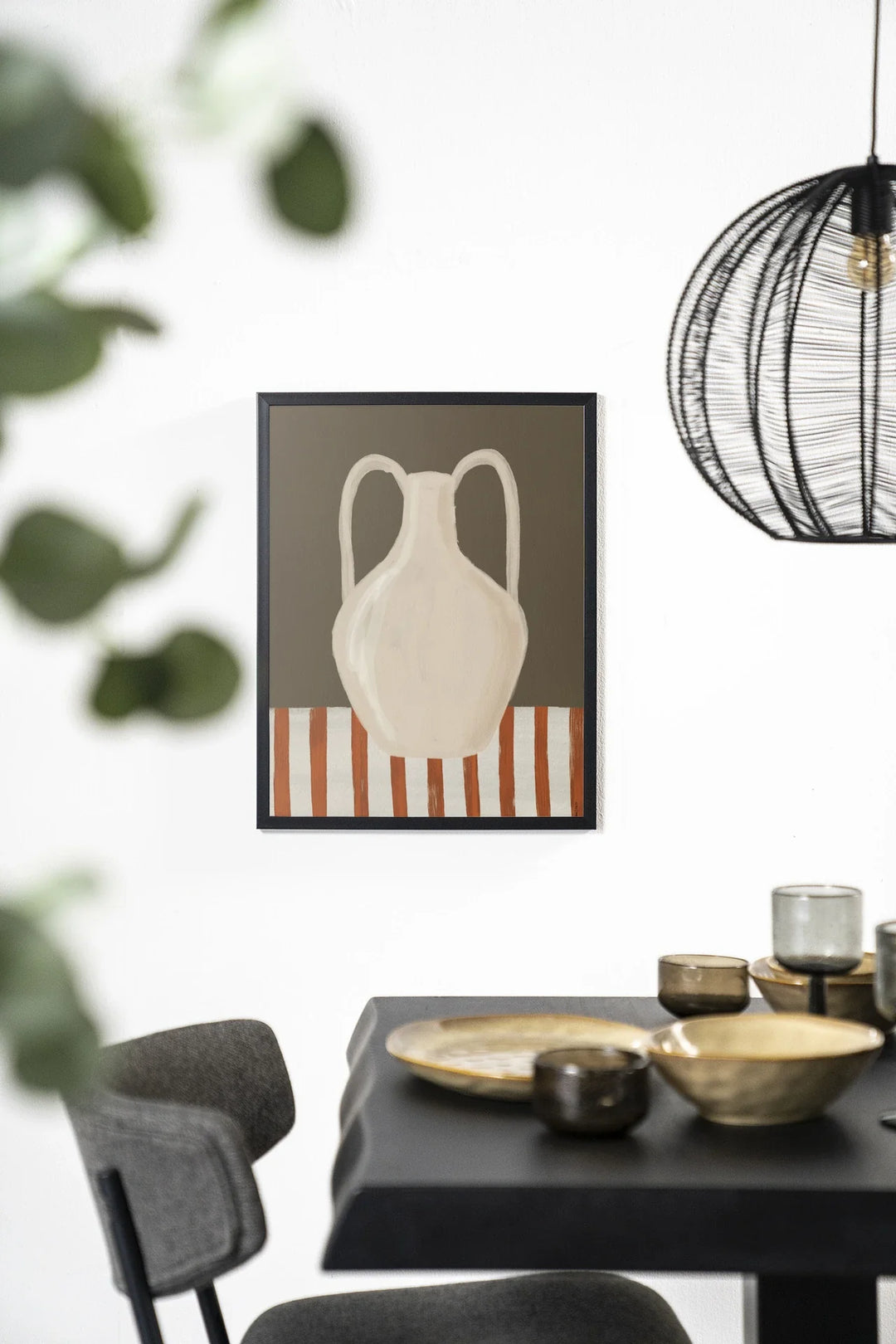 Vivid Vase 06 - Moderne Wanddecoratie | Artprint, Glass Art & Wandkleed