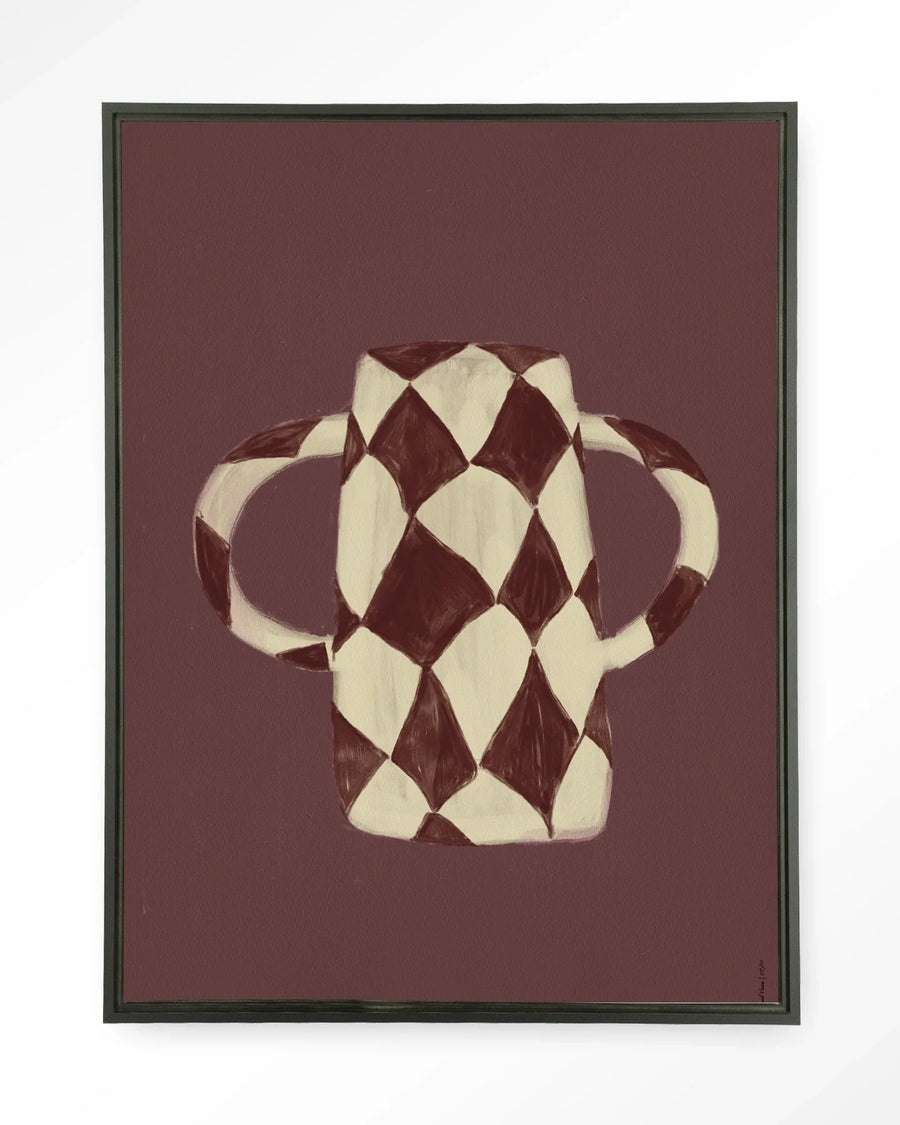 Vivid Vase 07 - Moderne Wanddecoratie | Artprint, Glass Art & Wandkleed