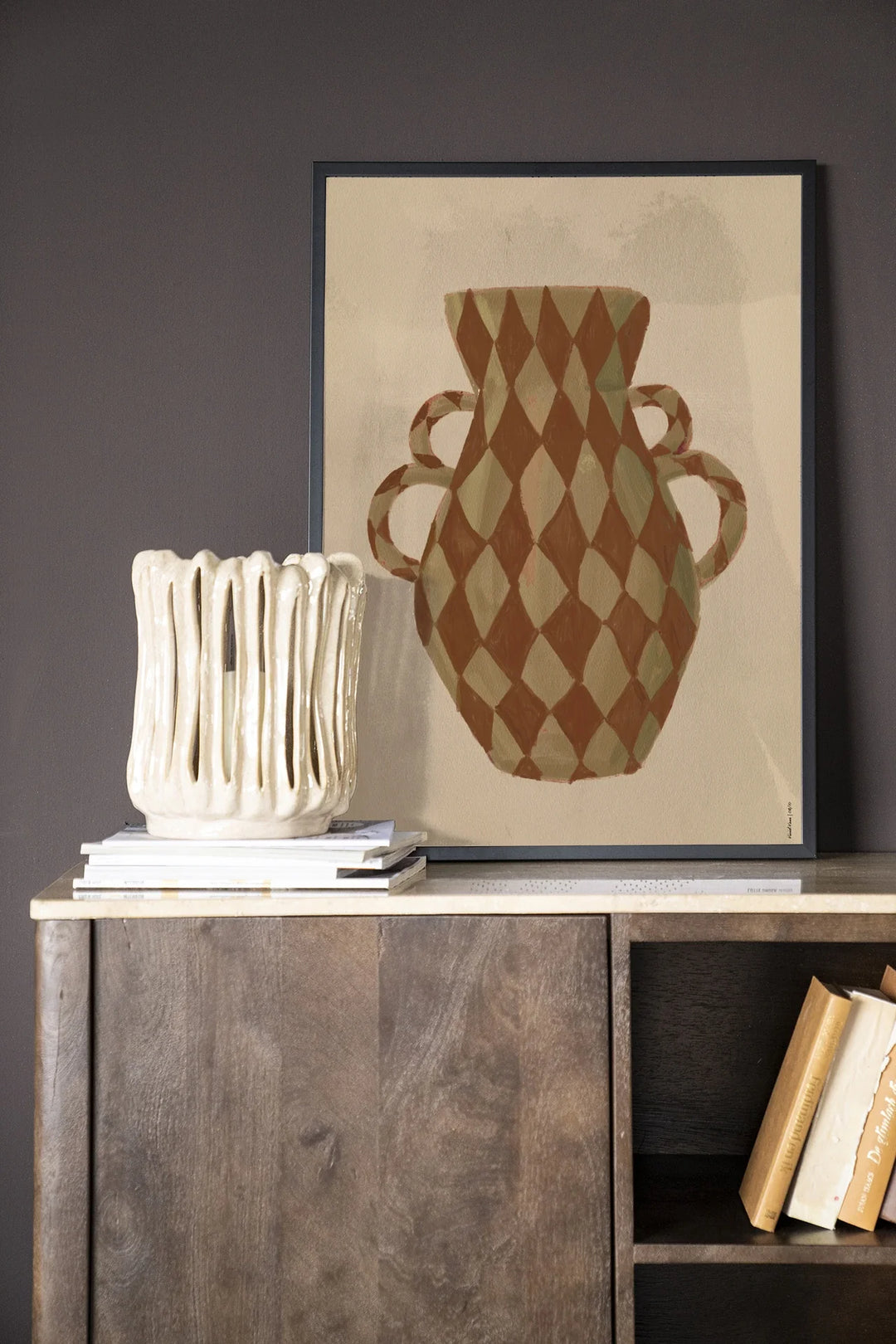 Vivid Vase 08 - Moderne Wanddecoratie | Artprint, Glass Art & Wandkleed