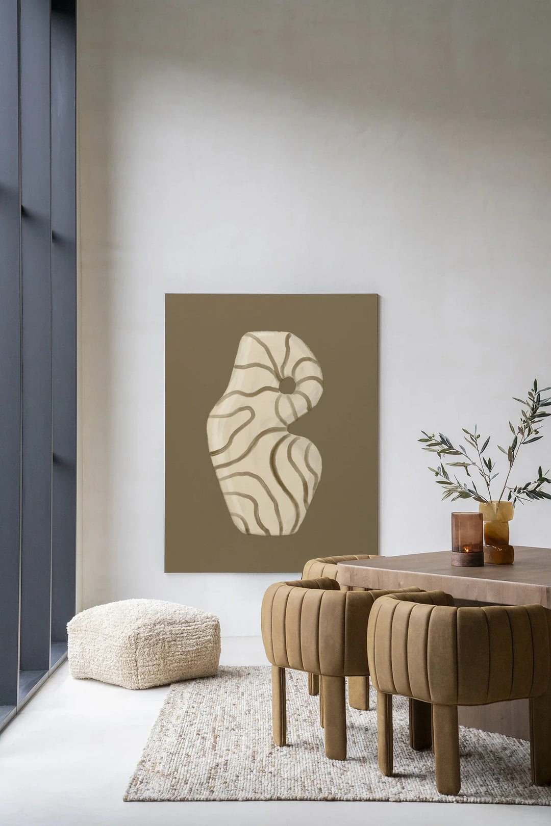 Vivid Vase 09 - Moderne Wanddecoratie | Artprint, Glass Art & Wandkleed