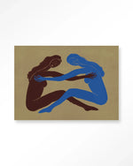 Serene Embrace - Moderne Wanddecoratie | Artprint, Glass Art & Wandkleed