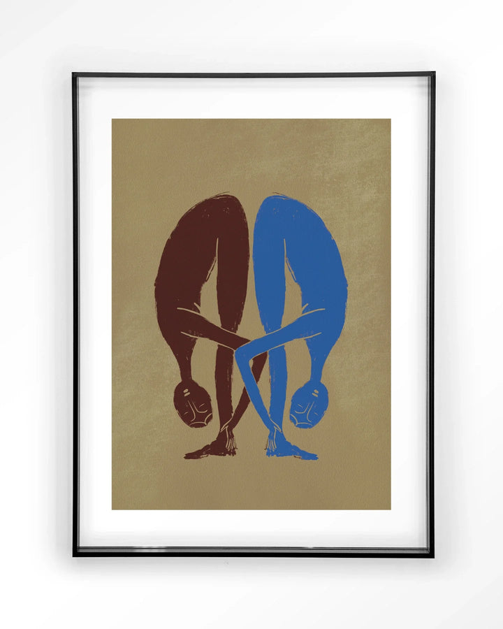 Soul Stretch - Moderne Wanddecoratie | Artprint, Glass Art & Wandkleed