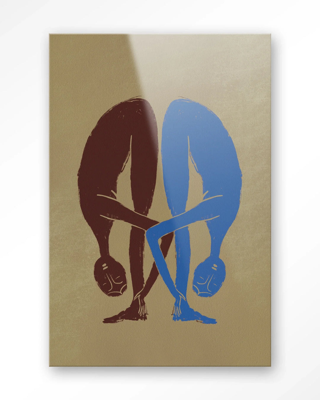 Soul Stretch - Moderne Wanddecoratie | Artprint, Glass Art & Wandkleed