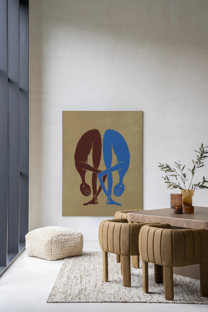 Soul Stretch - Moderne Wanddecoratie | Artprint, Glass Art & Wandkleed