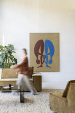 Soul Stretch - Moderne Wanddecoratie | Artprint, Glass Art & Wandkleed