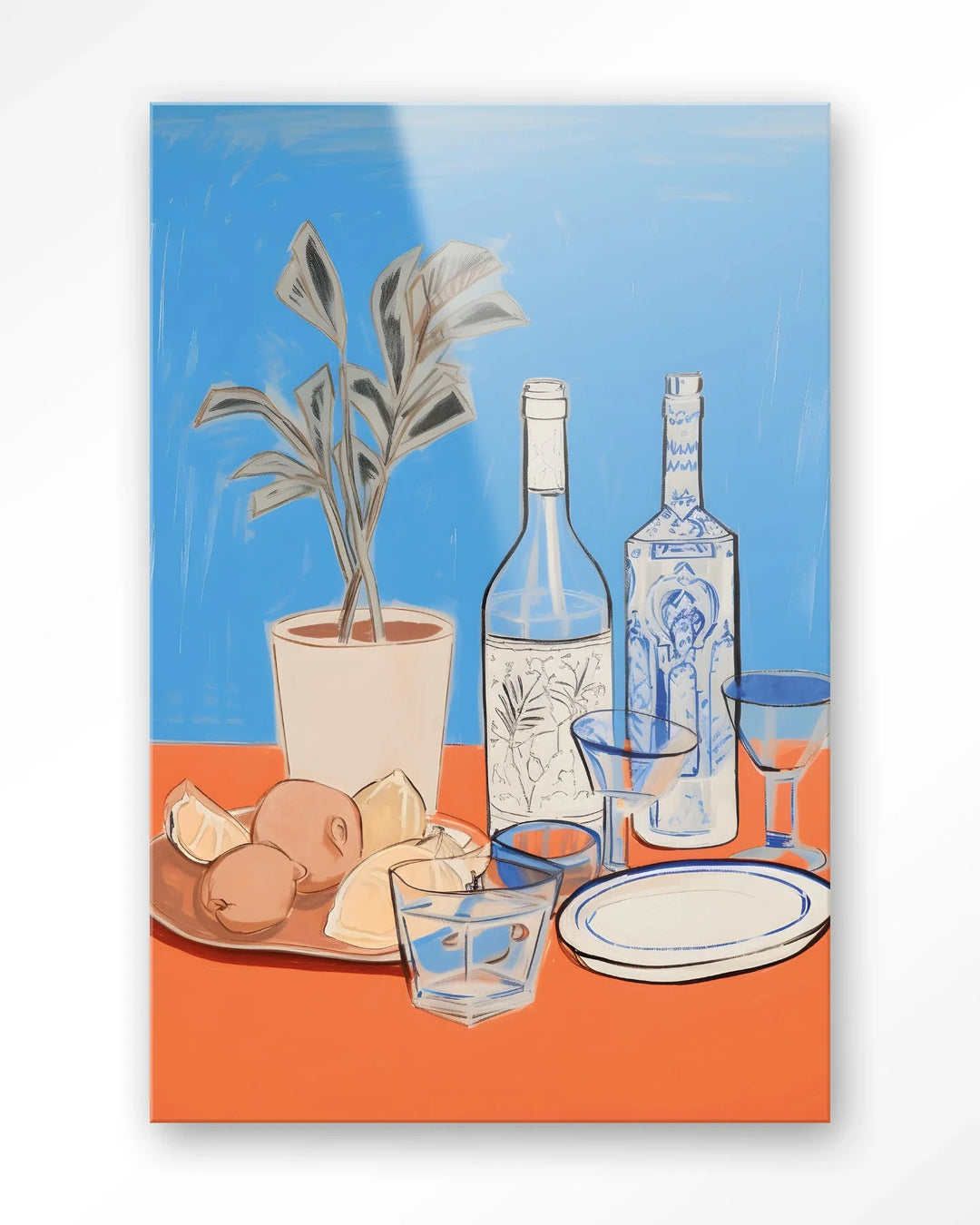 Cocktail Table - Moderne Wanddecoratie | Artprint, Glass Art & Wandkleed