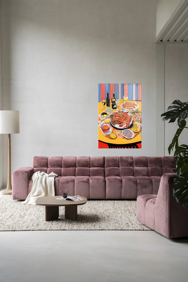 Fruits de Mer - Moderne Wanddecoratie | Artprint, Glass Art & Wandkleed