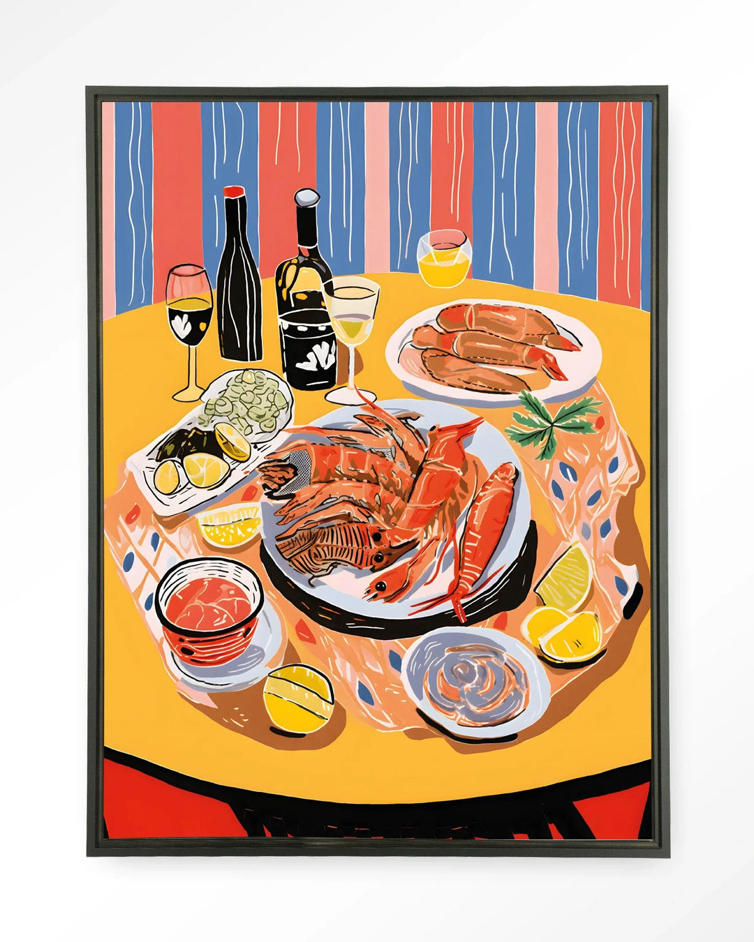 Fruits de Mer - Moderne Wanddecoratie | Artprint, Glass Art & Wandkleed