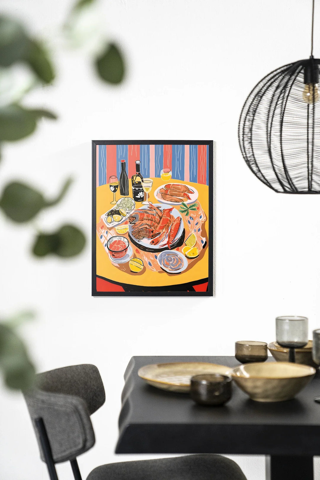 Fruits de Mer - Moderne Wanddecoratie | Artprint, Glass Art & Wandkleed
