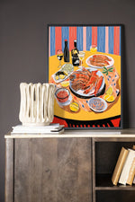 Fruits de Mer - Moderne Wanddecoratie | Artprint, Glass Art & Wandkleed
