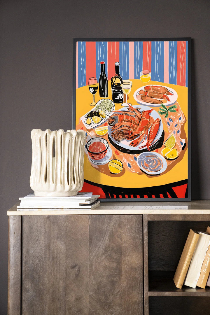 Fruits de Mer - Moderne Wanddecoratie | Artprint, Glass Art & Wandkleed