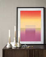 Gradient 1 - Moderne Wanddecoratie | Artprint, Glass Art & Wandkleed