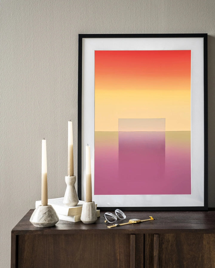 Gradient 1 - Moderne Wanddecoratie | Artprint, Glass Art & Wandkleed
