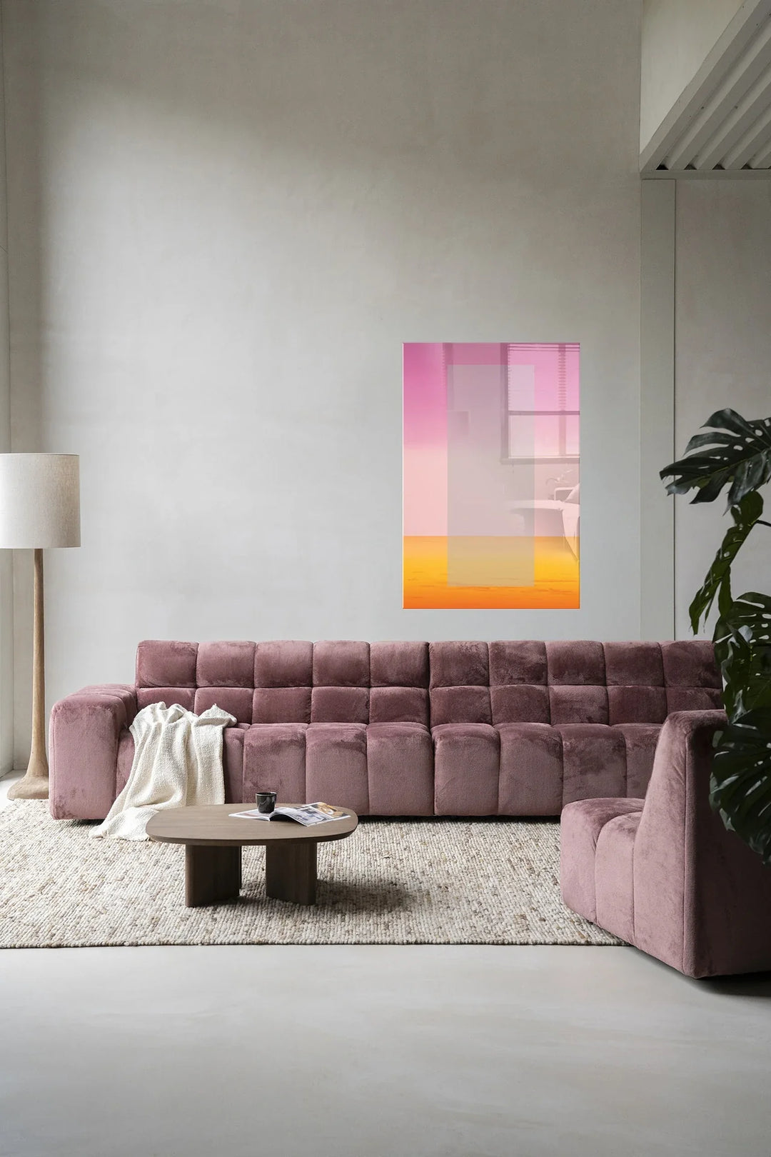 Gradient 2 - Moderne Wanddecoratie | Artprint, Glass Art & Wandkleed