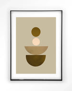 Forma 1 Beige - Moderne Wanddecoratie | Artprint, Glass Art & Wandkleed
