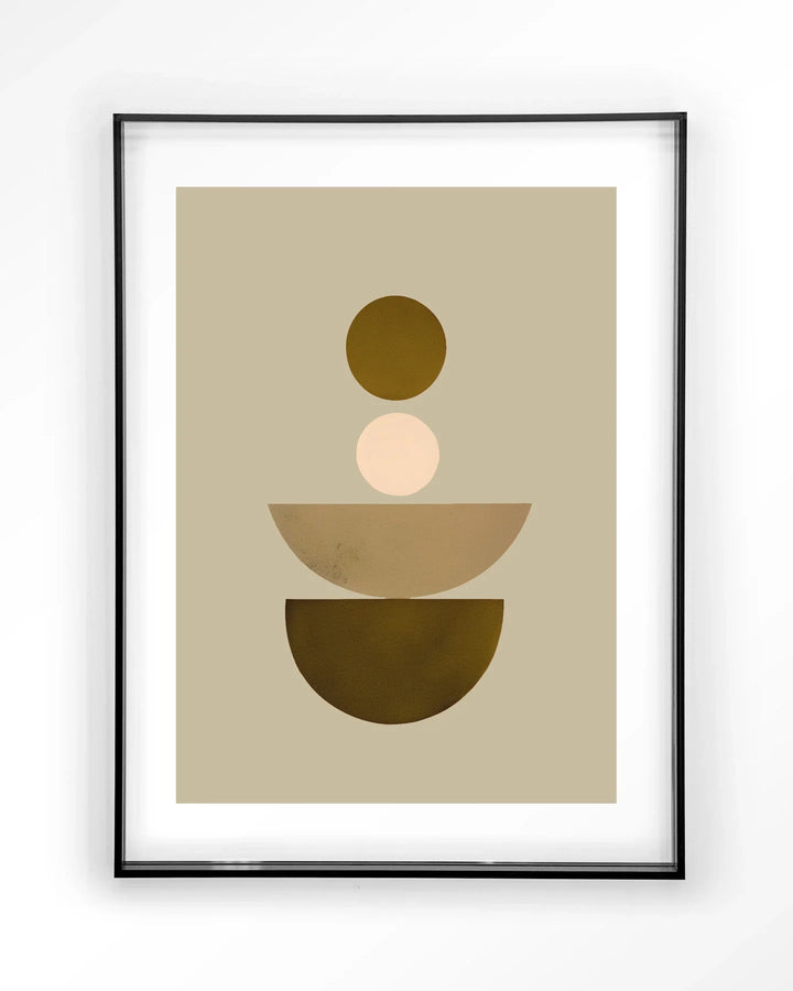 Forma 1 Beige - Moderne Wanddecoratie | Artprint, Glass Art & Wandkleed
