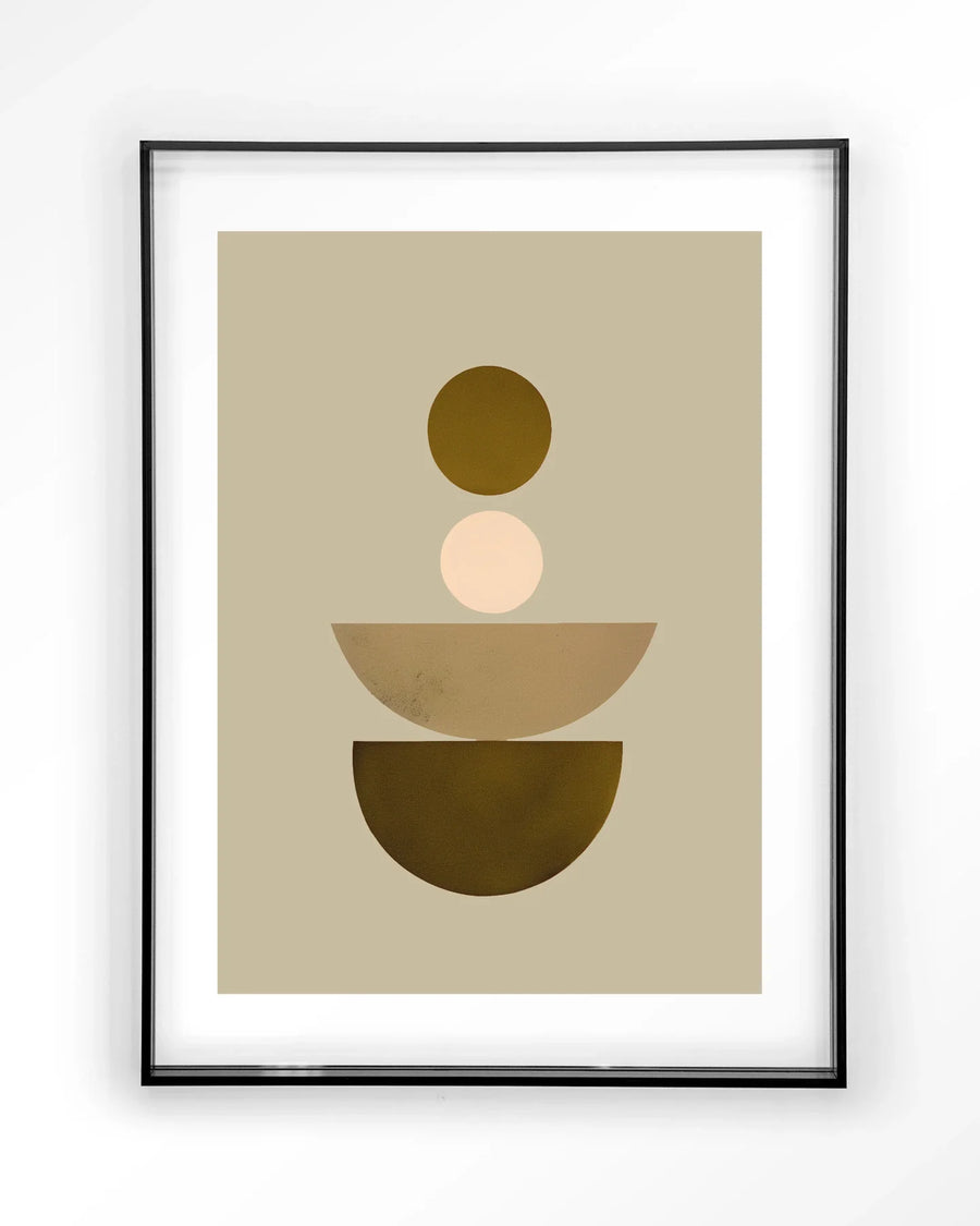 Forma 1 Beige - Moderne Wanddecoratie | Artprint, Glass Art & Wandkleed
