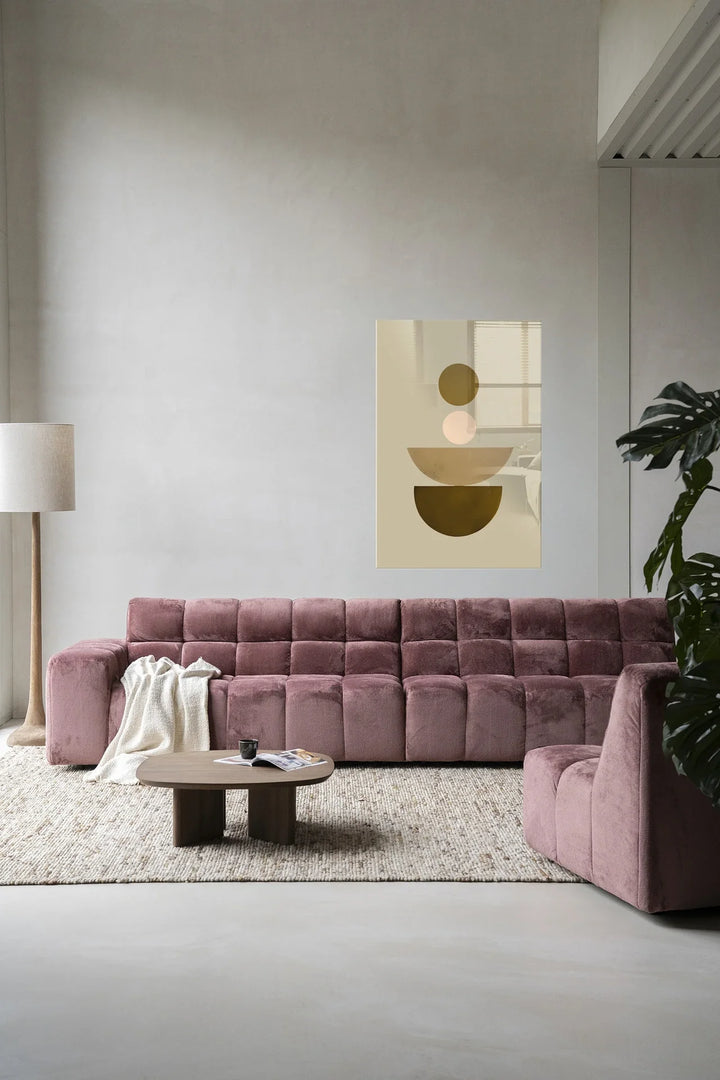 Forma 1 Beige - Moderne Wanddecoratie | Artprint, Glass Art & Wandkleed