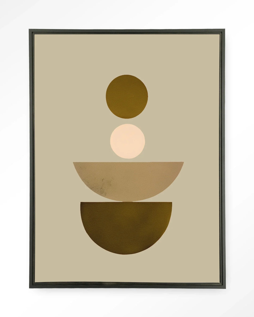 Forma 1 Beige - Moderne Wanddecoratie | Artprint, Glass Art & Wandkleed