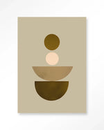 Forma 1 Beige - Moderne Wanddecoratie | Artprint, Glass Art & Wandkleed