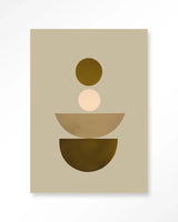 Forma 1 Beige - Moderne Wanddecoratie | Artprint, Glass Art & Wandkleed