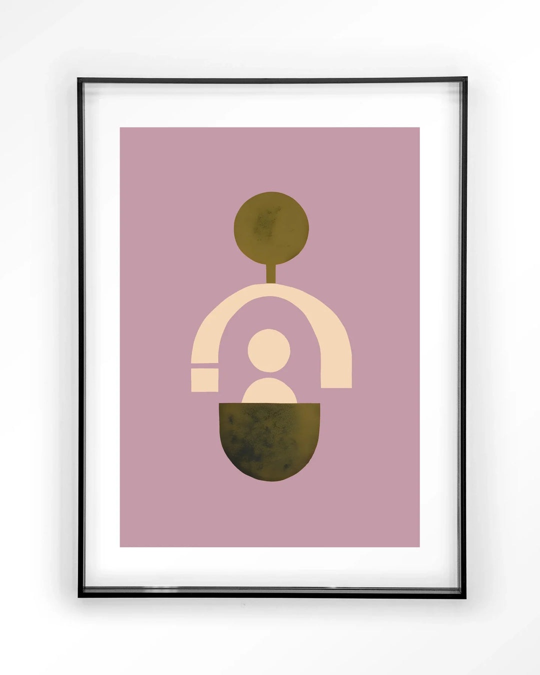 Forma 2 Lilac - Moderne Wanddecoratie | Artprint, Glass Art & Wandkleed