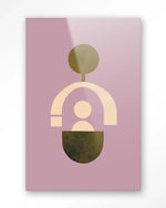 Forma 2 Lilac - Moderne Wanddecoratie | Artprint, Glass Art & Wandkleed