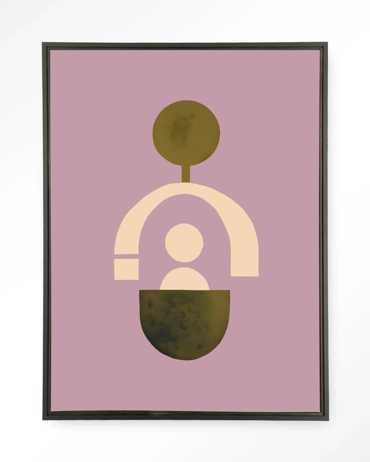Forma 2 Lilac - Moderne Wanddecoratie | Artprint, Glass Art & Wandkleed