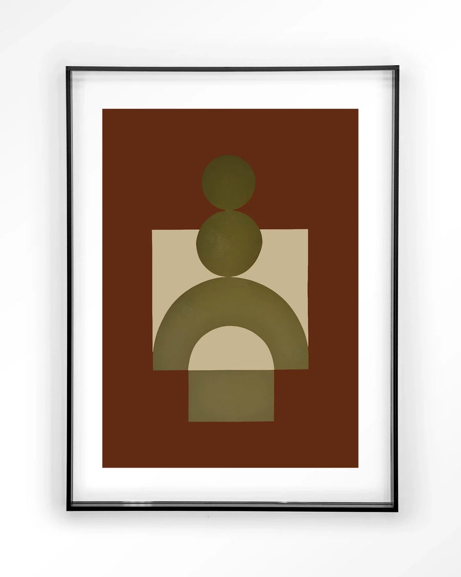 Forma 3 Red - Moderne Wanddecoratie | Artprint, Glass Art & Wandkleed