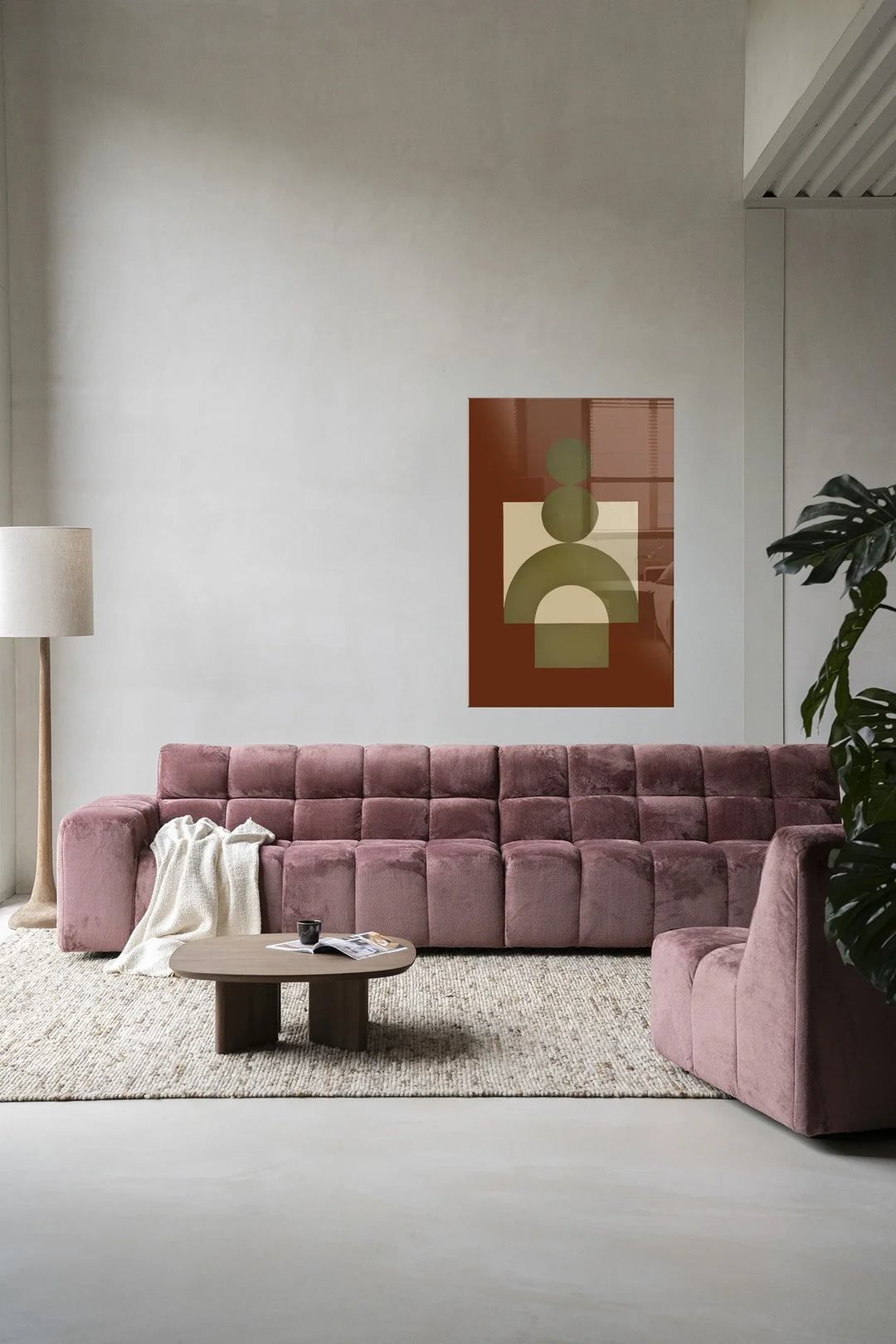 Forma 3 Red - Moderne Wanddecoratie | Artprint, Glass Art & Wandkleed
