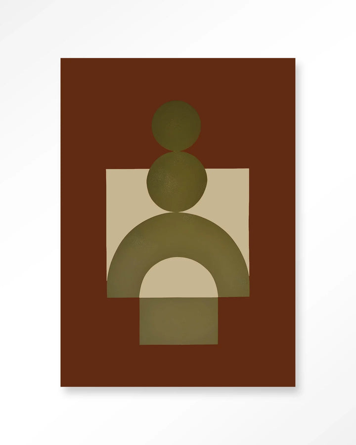 Forma 3 Red - Moderne Wanddecoratie | Artprint, Glass Art & Wandkleed