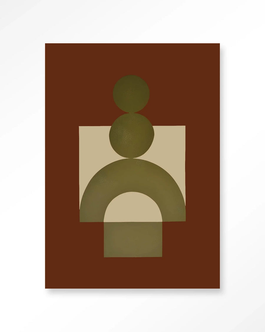 Forma 3 Red - Moderne Wanddecoratie | Artprint, Glass Art & Wandkleed