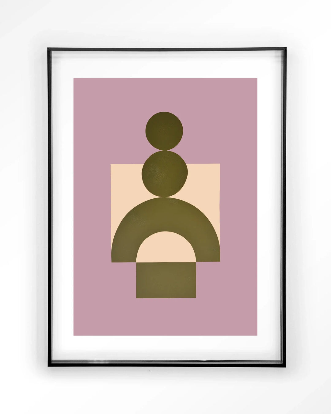 Forma 3 Lilac - Moderne Wanddecoratie | Artprint, Glass Art & Wandkleed