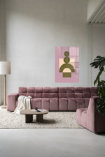 Forma 3 Lilac - Moderne Wanddecoratie | Artprint, Glass Art & Wandkleed