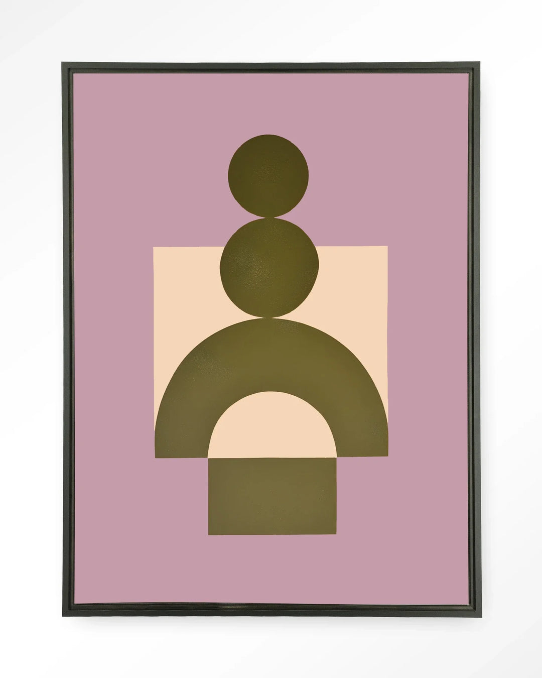 Forma 3 Lilac - Moderne Wanddecoratie | Artprint, Glass Art & Wandkleed