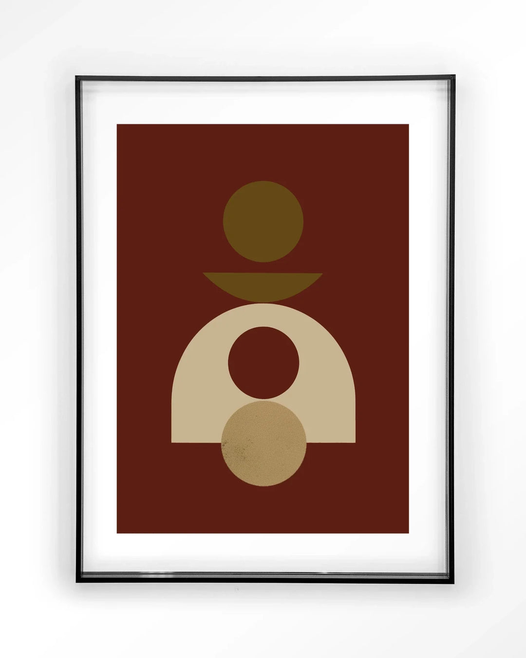 Forma 4 Red - Moderne Wanddecoratie | Artprint, Glass Art & Wandkleed