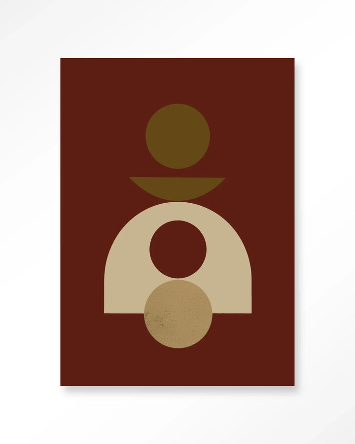 Forma 4 Red - Moderne Wanddecoratie | Artprint, Glass Art & Wandkleed