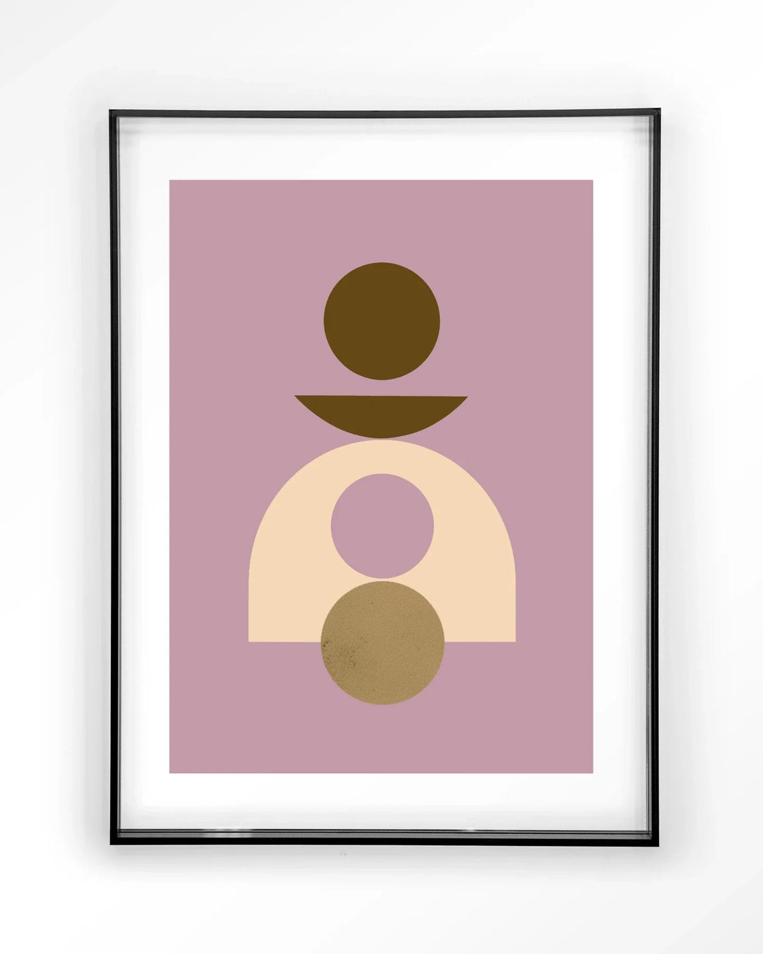 Forma 4 Lilac - Moderne Wanddecoratie | Artprint, Glass Art & Wandkleed
