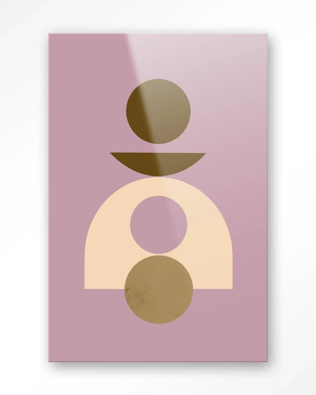 Forma 4 Lilac - Moderne Wanddecoratie | Artprint, Glass Art & Wandkleed