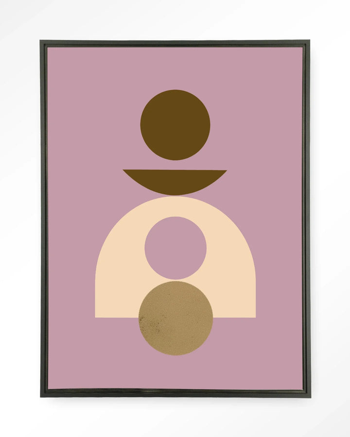 Forma 4 Lilac - Moderne Wanddecoratie | Artprint, Glass Art & Wandkleed