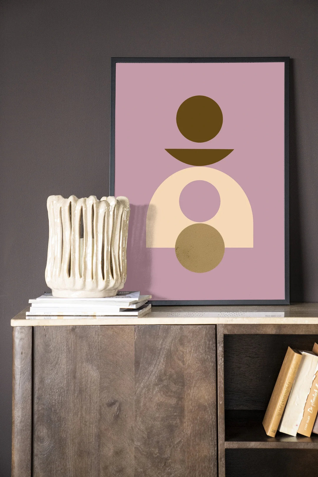 Forma 4 Lilac - Moderne Wanddecoratie | Artprint, Glass Art & Wandkleed