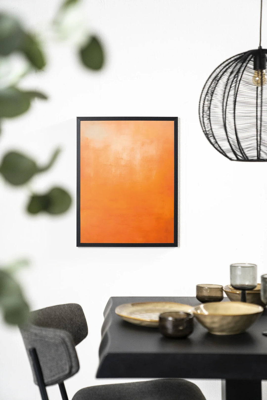 Orange - Moderne Wanddecoratie | Artprint, Glass Art & Wandkleed