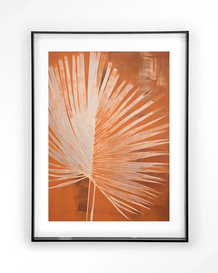 Rusty Palm - Moderne Wanddecoratie | Artprint, Glass Art & Wandkleed