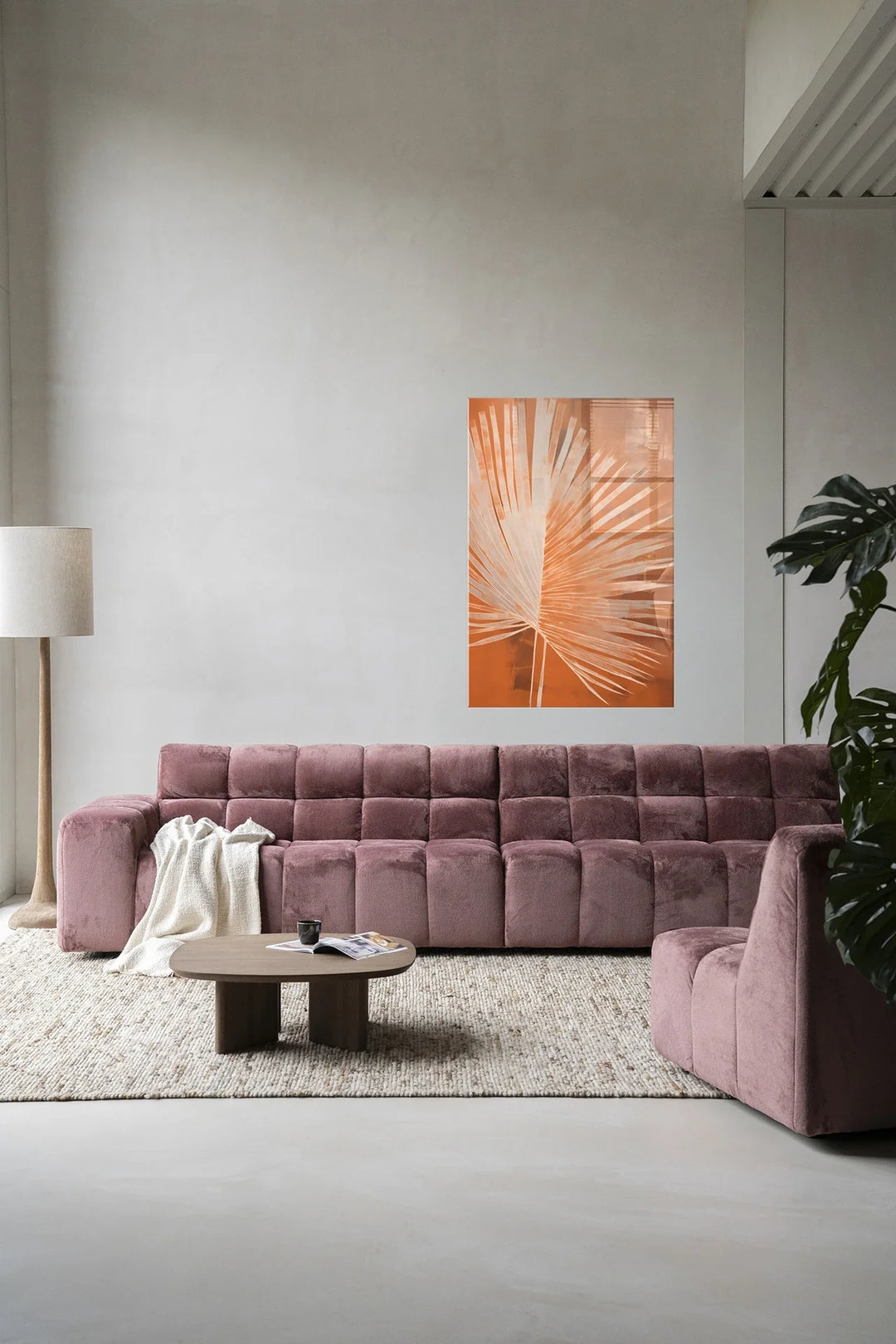 Rusty Palm - Moderne Wanddecoratie | Artprint, Glass Art & Wandkleed