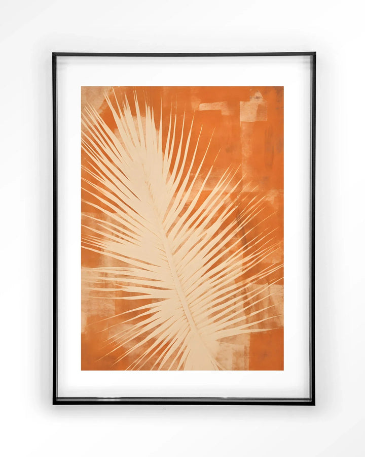 Rusty Leaf - Moderne Wanddecoratie | Artprint, Glass Art & Wandkleed
