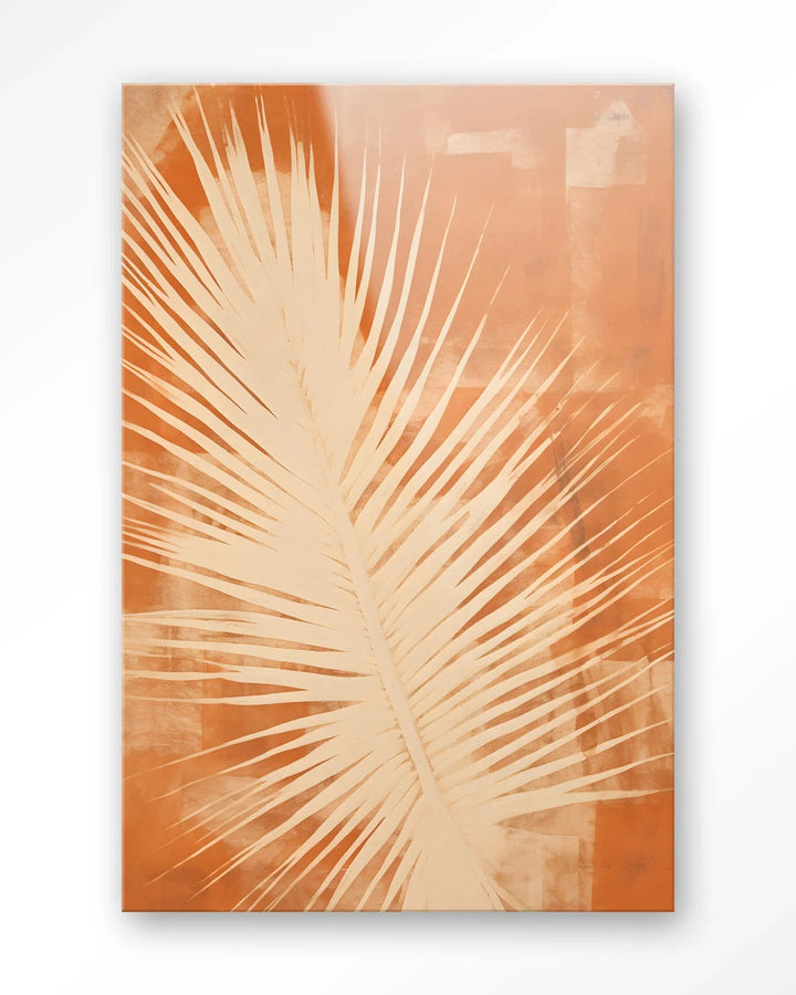 Rusty Leaf - Moderne Wanddecoratie | Artprint, Glass Art & Wandkleed