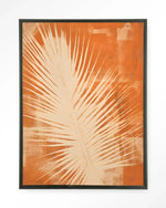 Rusty Leaf - Moderne Wanddecoratie | Artprint, Glass Art & Wandkleed