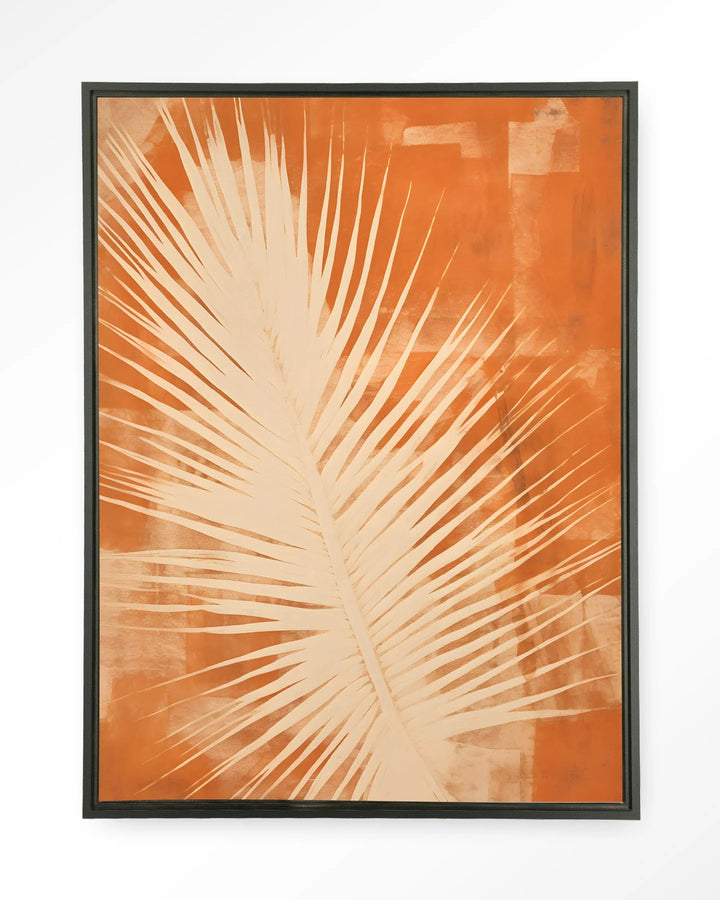 Rusty Leaf - Moderne Wanddecoratie | Artprint, Glass Art & Wandkleed